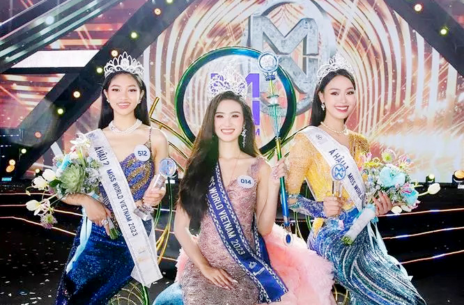 Người đẹp đất võ đăng quang Hoa hậu Thế giới Việt Nam 2023