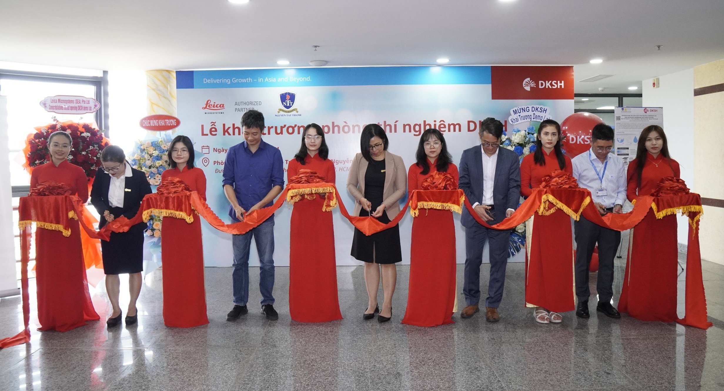 DKSH nâng cấp phòng thí nghiệm thiết bị khoa học tại Trường ĐH Nguyễn Tất Thành
