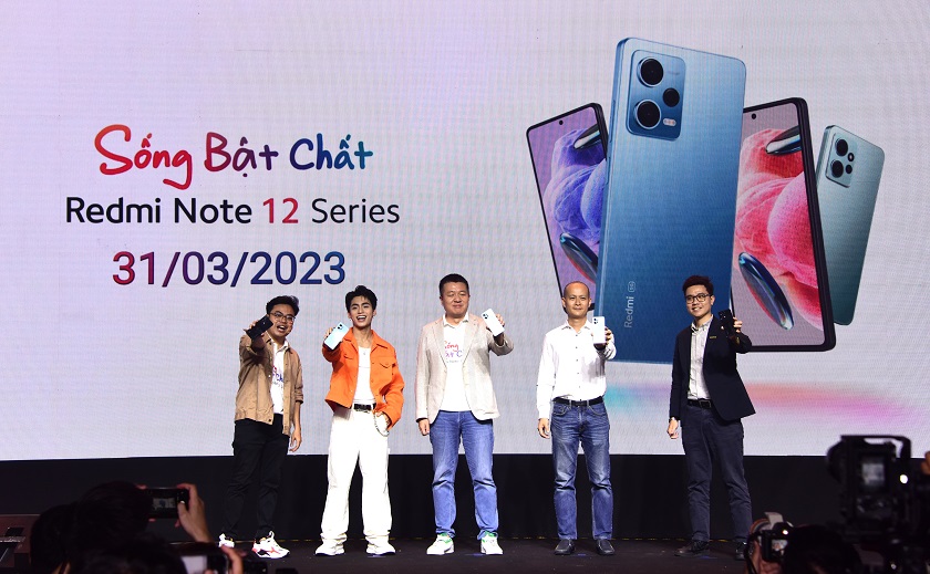 Xiaomi chính thức ra mắt bộ đôi Redmi Note 12 và 12 Pro 5G tại thị trường Việt Nam