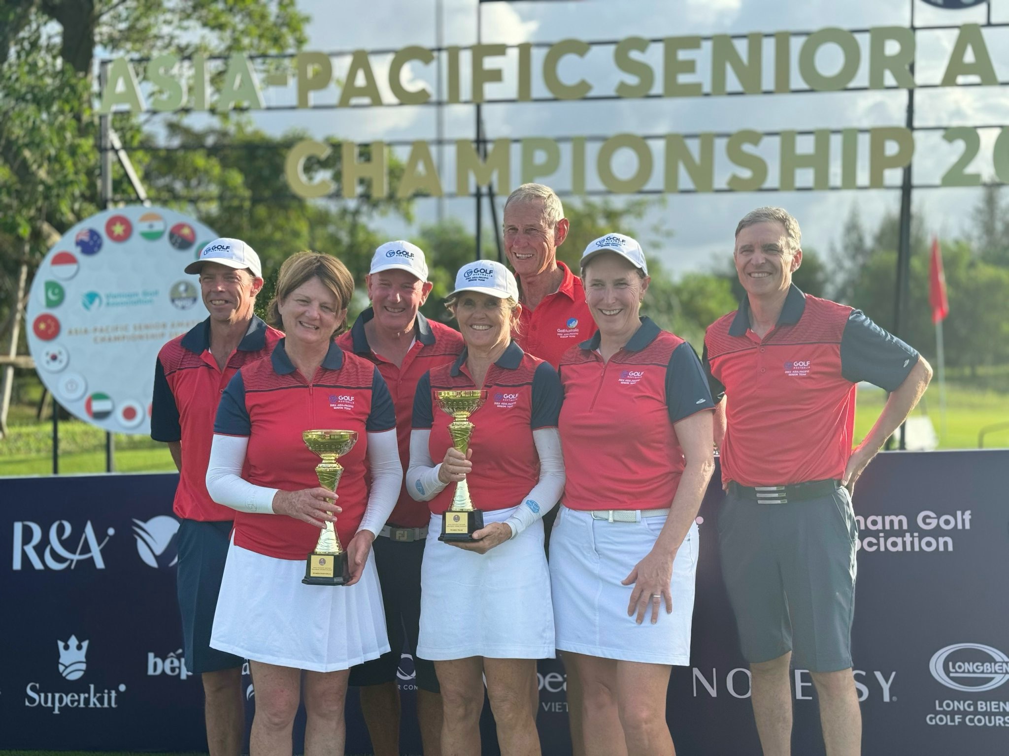 Đội Úc vô địch tại giải Golf nghiệp dư Châu Á Thái Bình Dương 2023