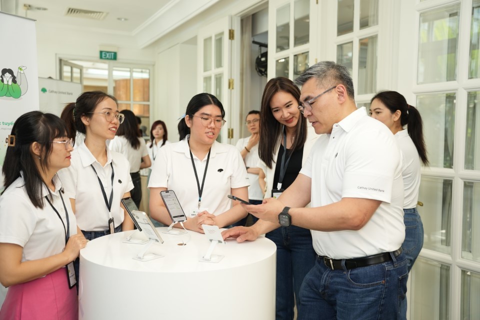 Cathay United Bank cho vay tiêu dùng cá nhân trên Ứng dụng CUB Vietnam